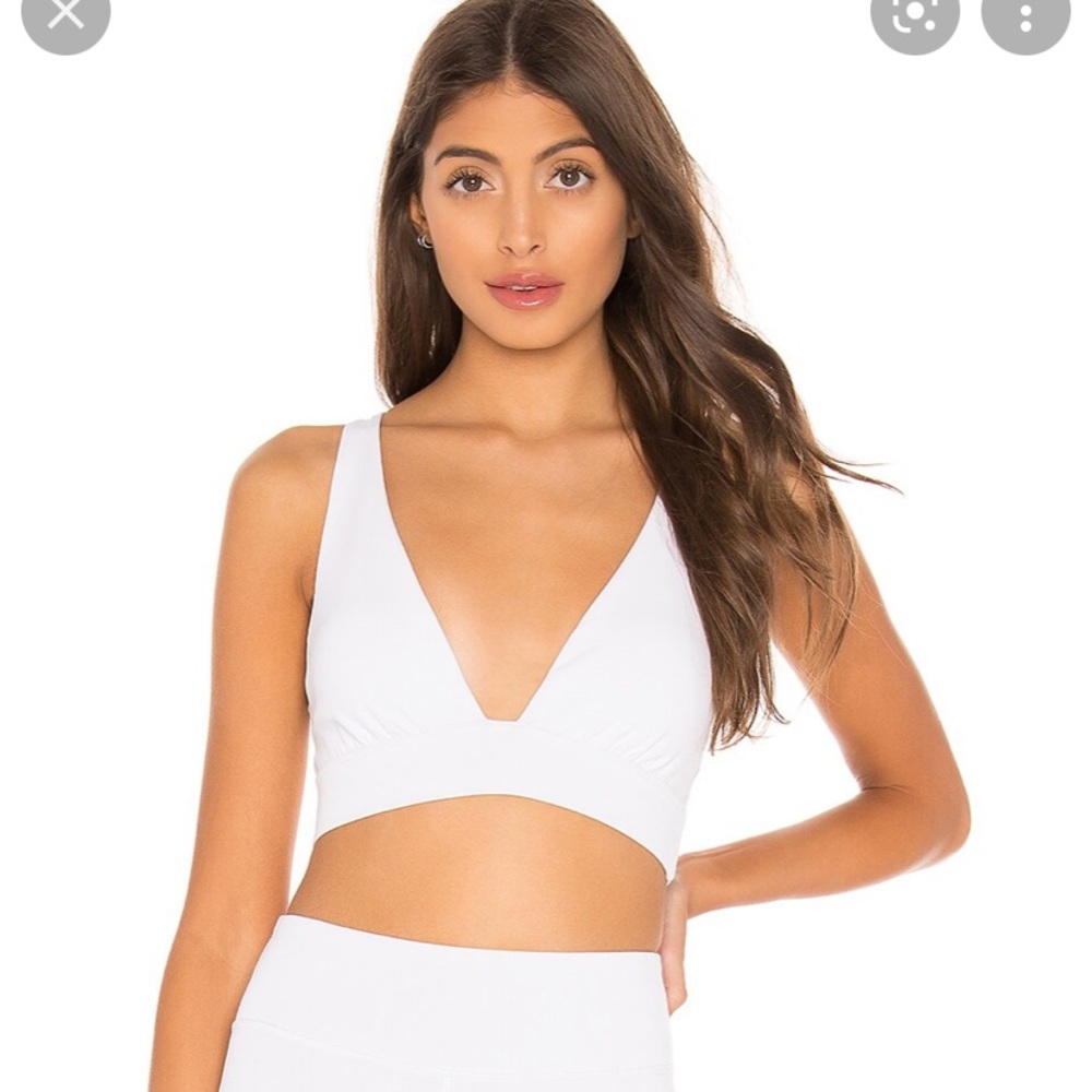 NWT Revolve LOVEWAVE Claire Sports Bra In White All sizes